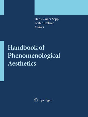 cover image of Handbook of Phenomenological Aesthetics